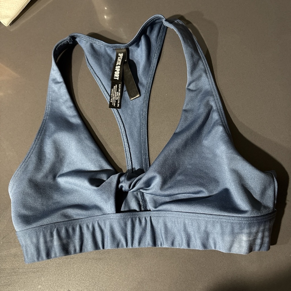 Blue Sports Bra